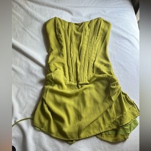 White Fox “take me back” mini dress XS